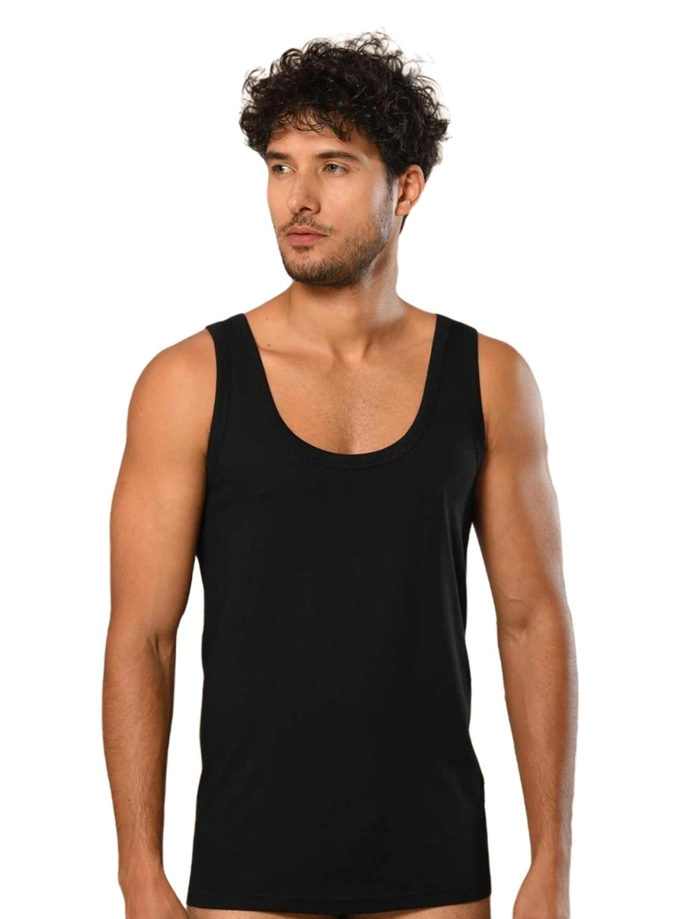 Erdem Top in Black: front