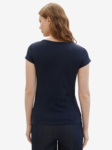 Tricou de la TOM TAILOR DENIM pe albastru