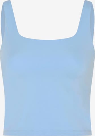 Top ' Tommy ' di Girlfriend Collective in blu: frontale