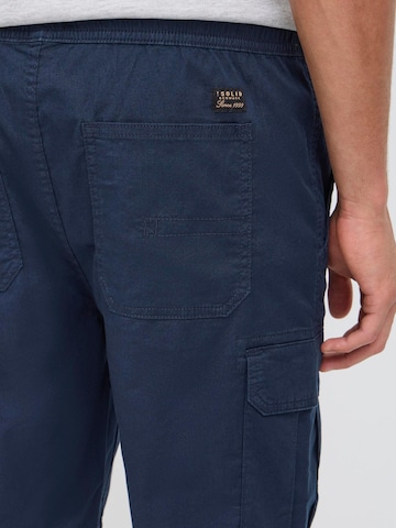 !Solid - regular Pantalón cargo ' SDKALLES ' en azul