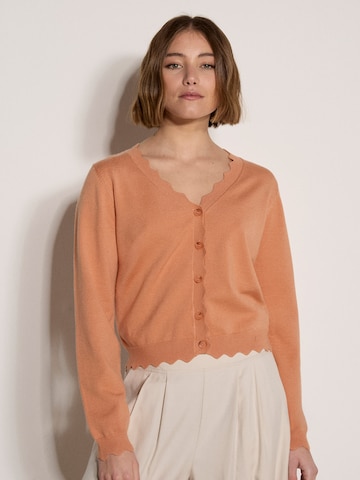 Cardigan bavarois ' ' Apricot en orange : devant
