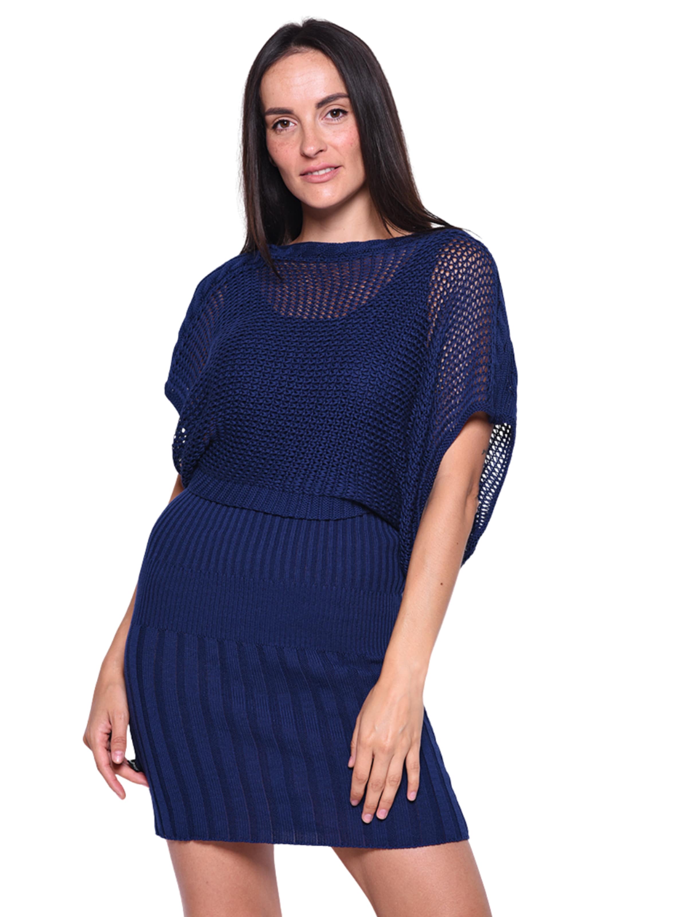 Süel knitwear - Top de punto 'Birthday' en azul