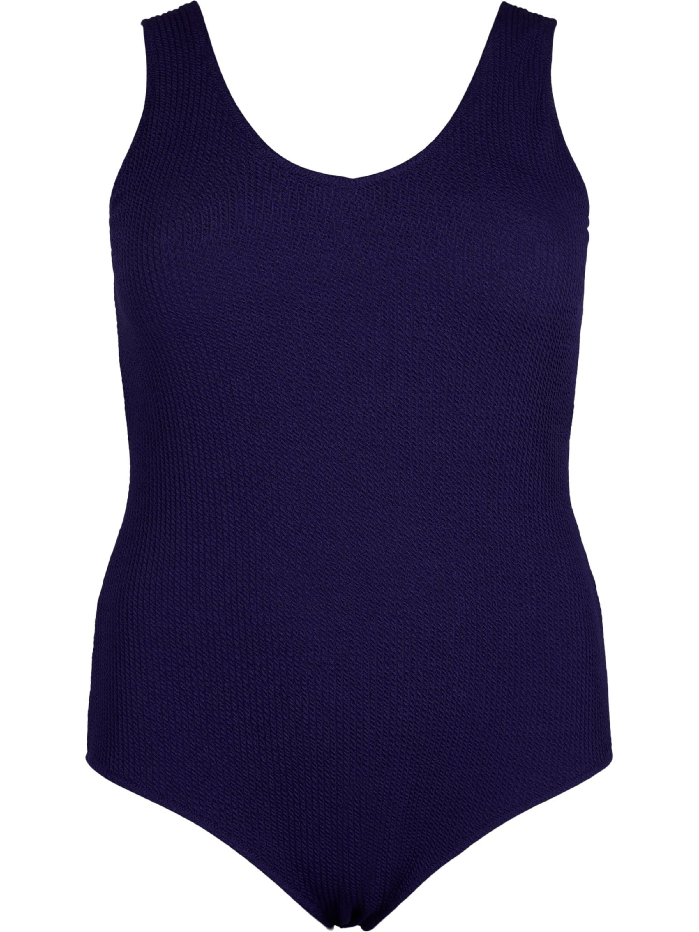 Swim by ZizziT-shirt Jednodijelni kupaći kostim 'Dream' - ljubičasta boja: prednji dio