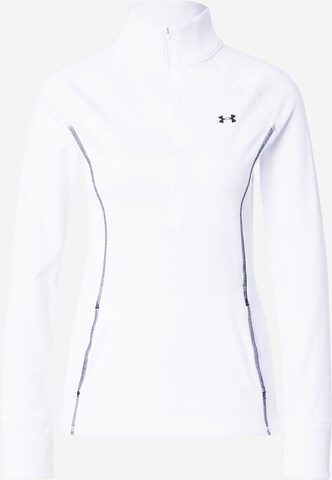 UNDER ARMOUR Sportsweatshirt in Weiß: predná strana