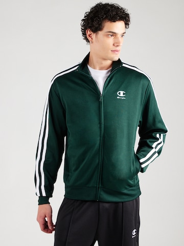 Champion Authentic Athletic ApparelGornji dio trenirke - zelena boja: prednji dio