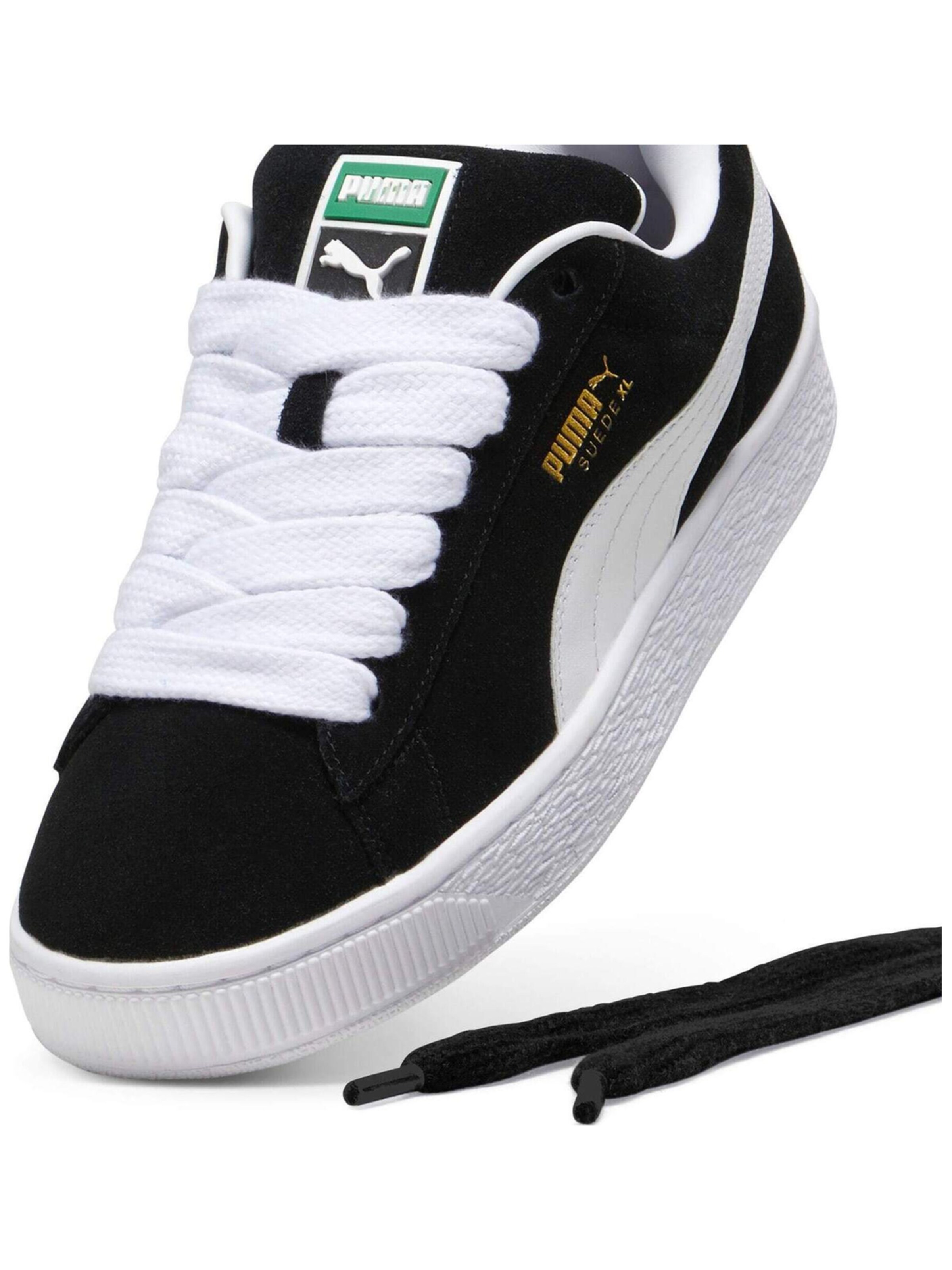 PUMA Madalad ketsid 'Suede XL', värv must