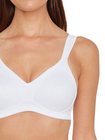 SUSA T-shirt Bra 'Topsy' in White