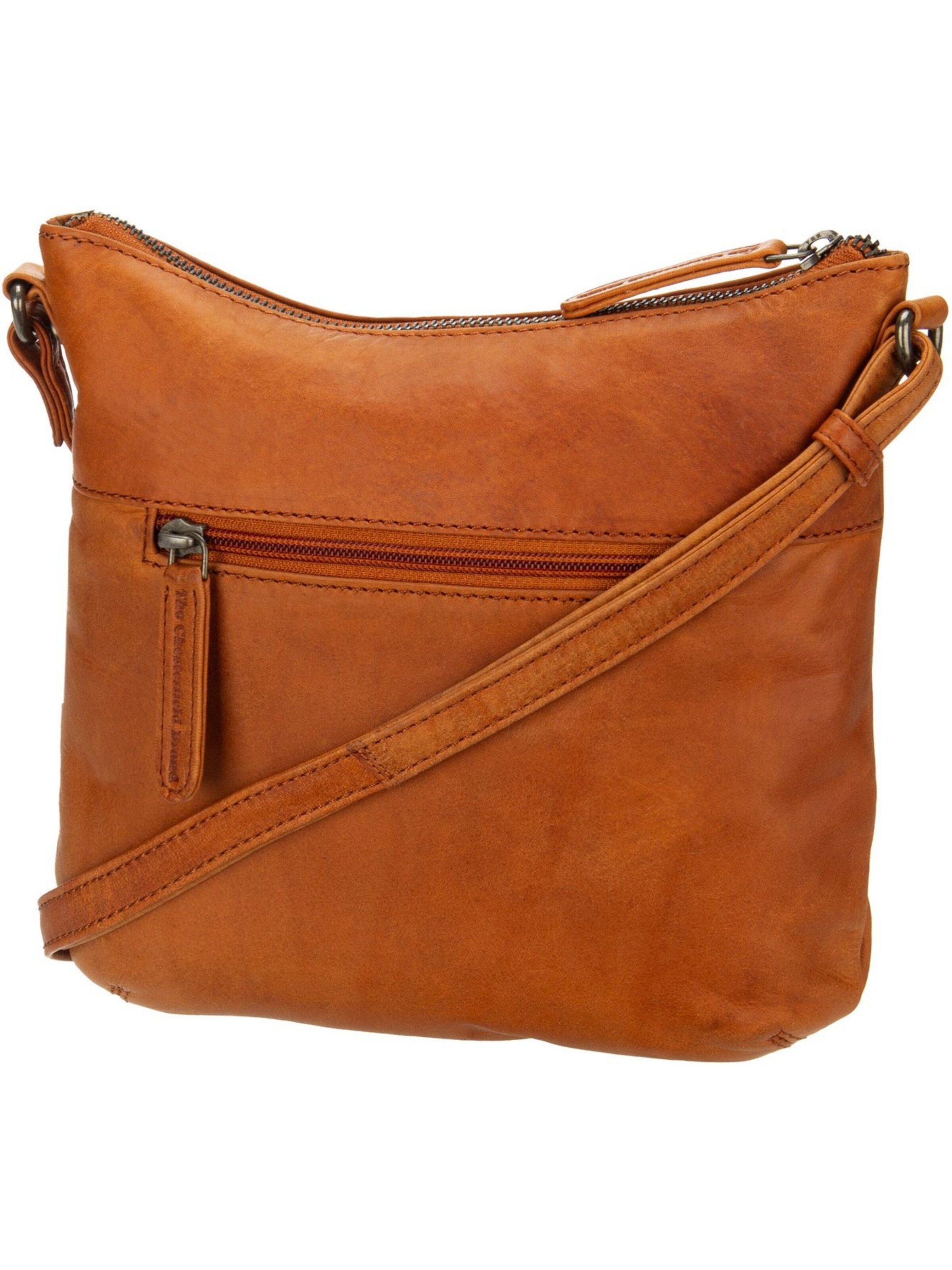 The Chesterfield Brand Schoudertas 'Redding 1307' in Bruin