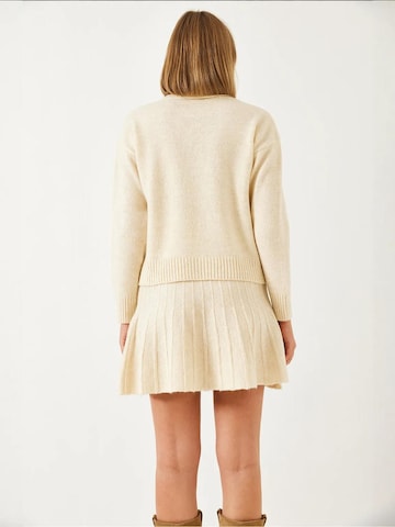 Bianco Lucci Kostuum in Beige