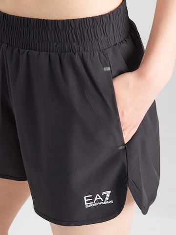 EA7 Emporio Armani Loosefit Παντελόνι φόρμας 'VENTUS7' σε μαύρο