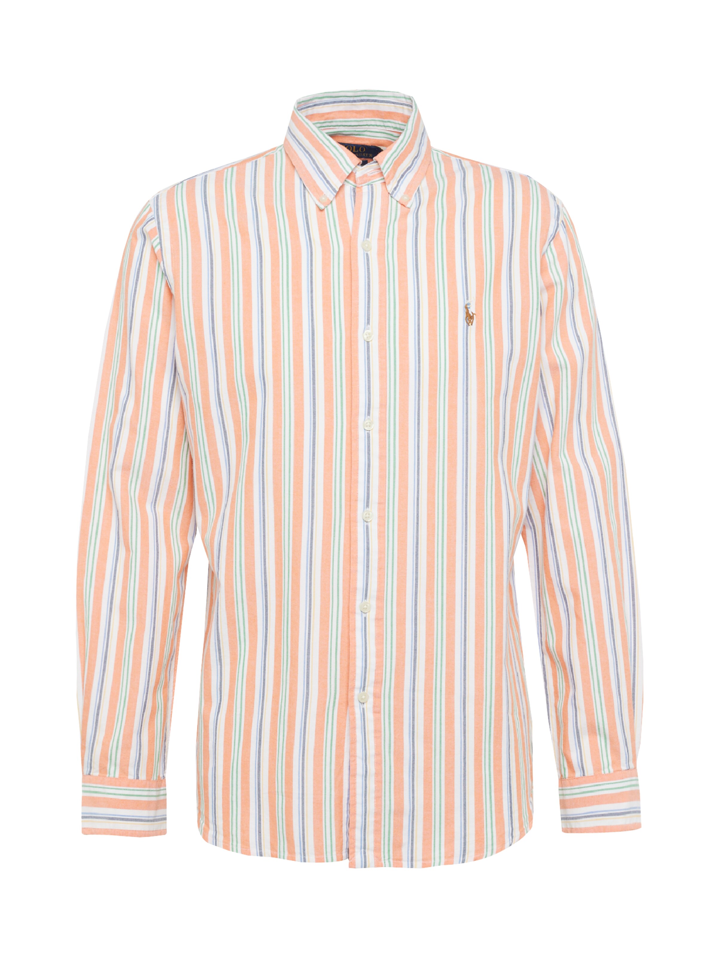 Coupe regular Chemise Polo Ralph Lauren en orange : devant