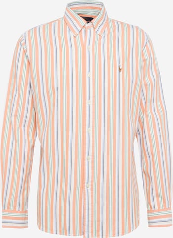 Coupe regular Chemise Polo Ralph Lauren en orange : devant