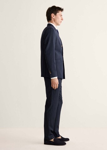 MANGO MAN Regular Hose 'Veneciac' in Blau