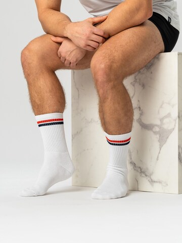 Chaussettes Copenhagen Bamboo en blanc