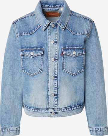 LEVI'S ® Välikausitakki 'Western Trucker' värissä sininen: etupuoli