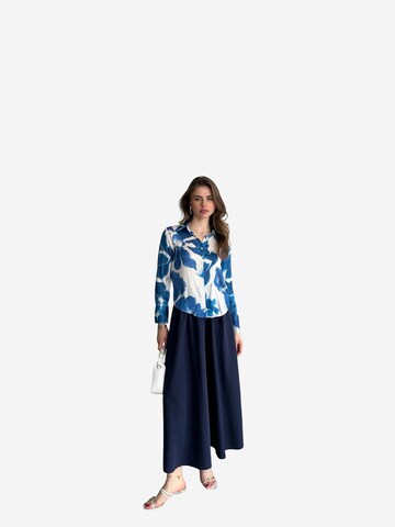 My fashion Pluus 'Hemden', värv sinine: eest vaates