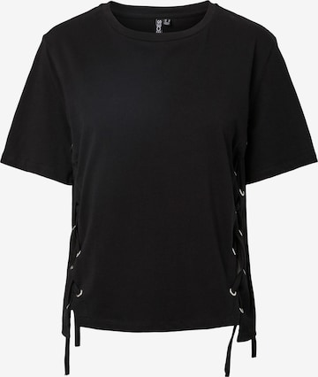 T-shirt 'PCFENJA' PIECES en noir : devant