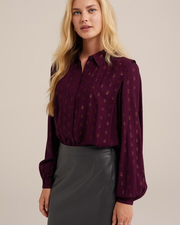 WE Fashion Bluse i lilla: forside