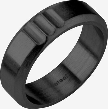 FYNCH-HATTON Ring in Black: front