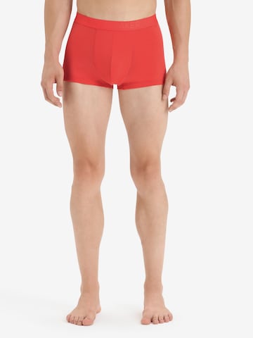 ICEBREAKER Athletic Underwear in Red: front
