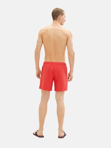 TOM TAILOR Board Shorts in Red