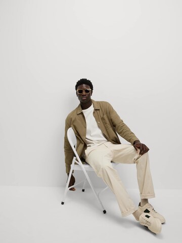 Marks & Spencer Shirt in Bruin: voorkant