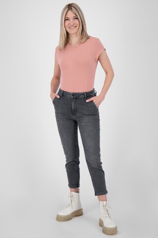 Alife and Kickin Avsmalnet Jeans 'LaureenAK' i svart