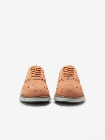 Cole Haan - Zapatos con cordón 'ZG RMSTD STITCH WING' en naranja