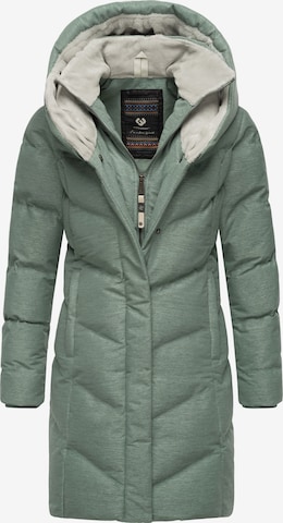 Manteau d’hiver 'Natalka' Ragwear en vert : devant