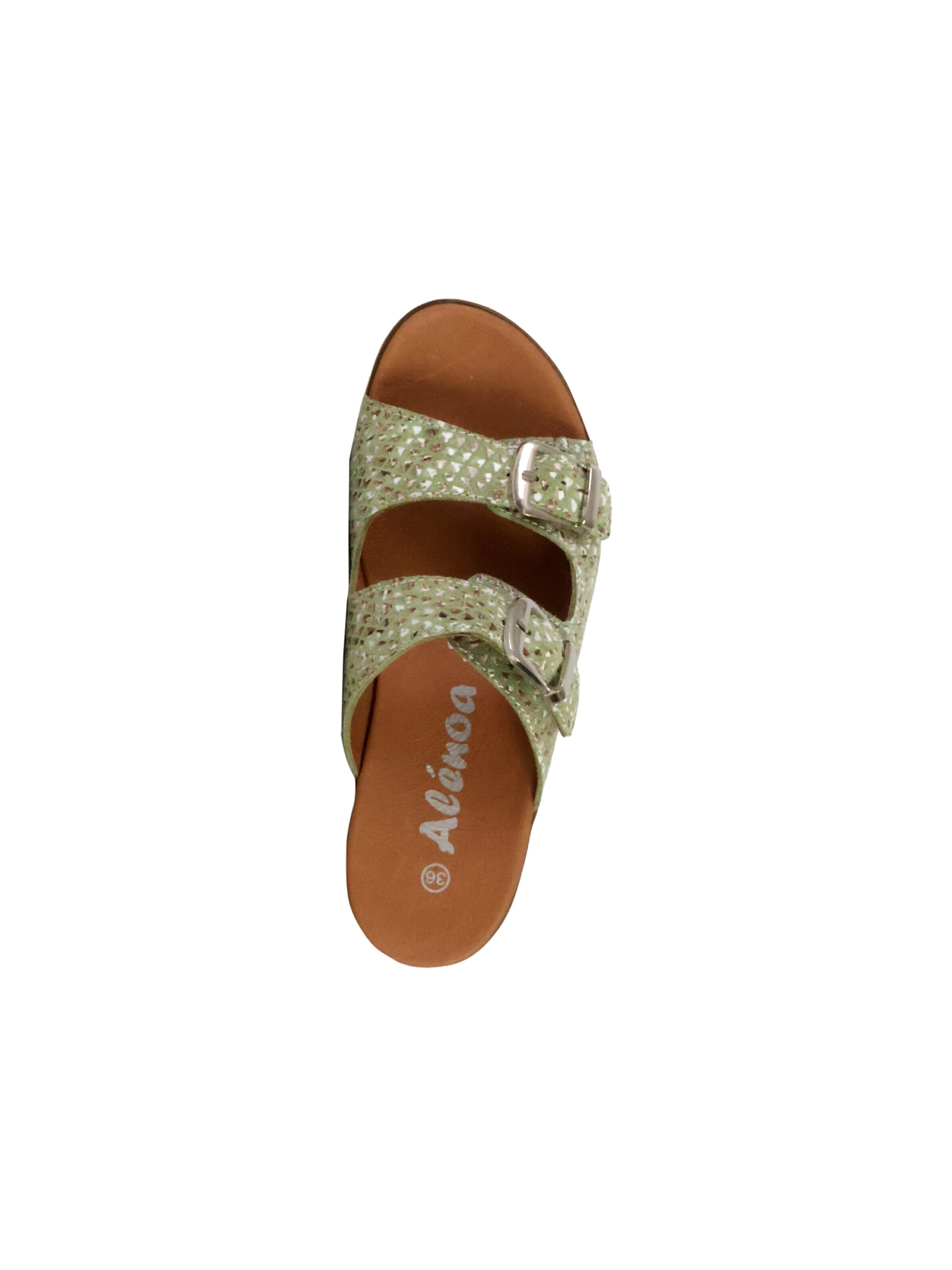 The Divine Factory Mules in Green