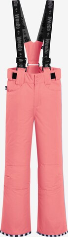 WeeDo Regular Athletic Pants 'UNIDO Einhorn' in Pink: front