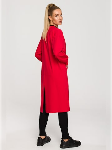 made of emotion - Sudadera con cremallera en rojo