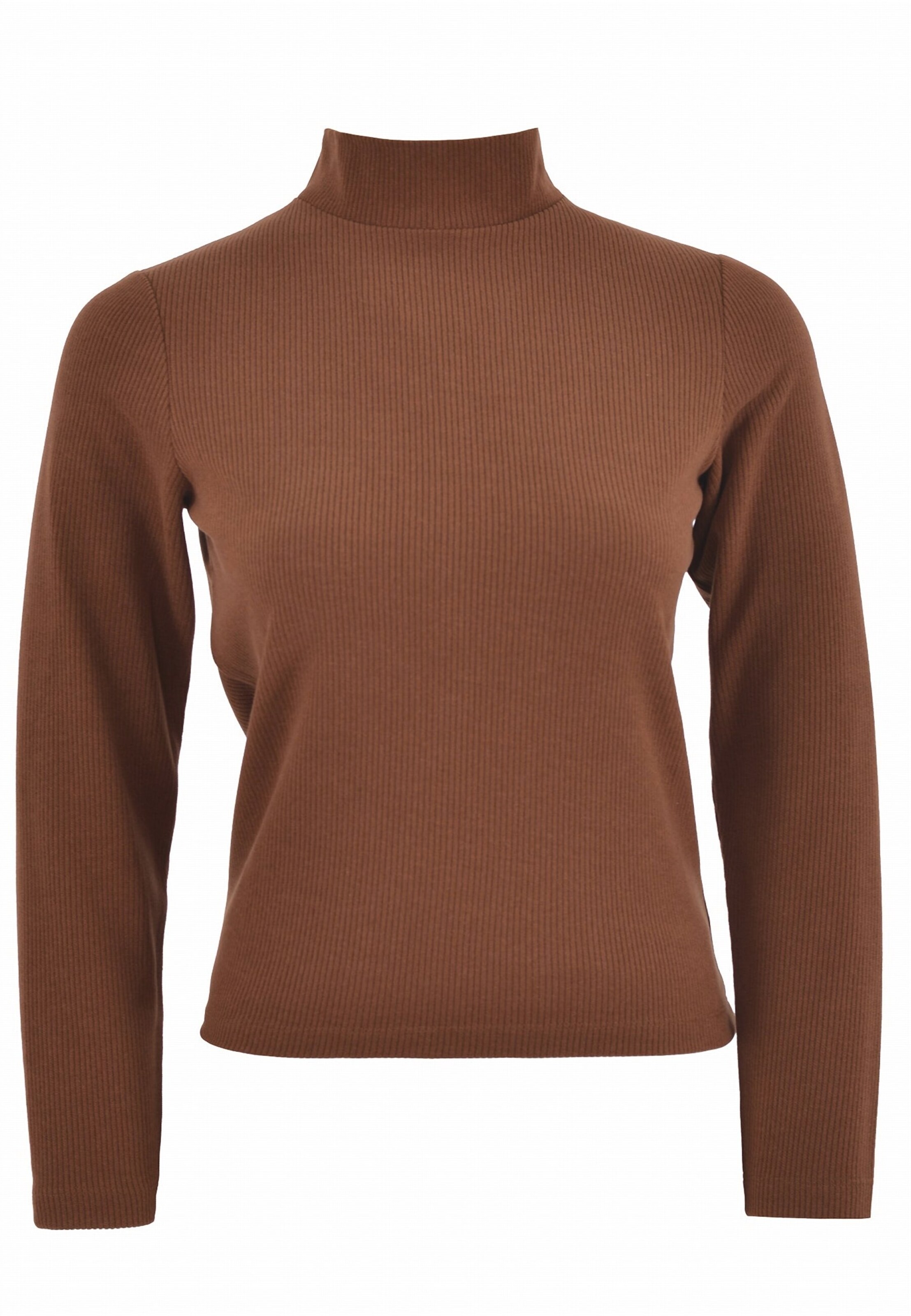 FRESHLIONS Shirt 'Havin' in Brown: front