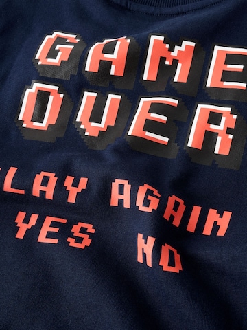 NAME IT Sweatshirt i blå