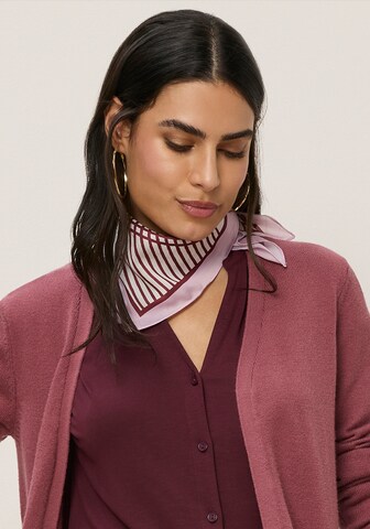LAURA SCOTT Tuch in Rot: Vorderseite