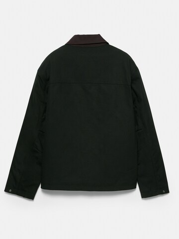 Pull&Bear Prehodna jakna | zelena barva