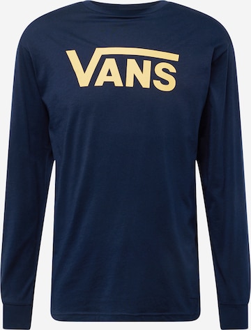 VANS - Camisa 'Classic' em azul: frente