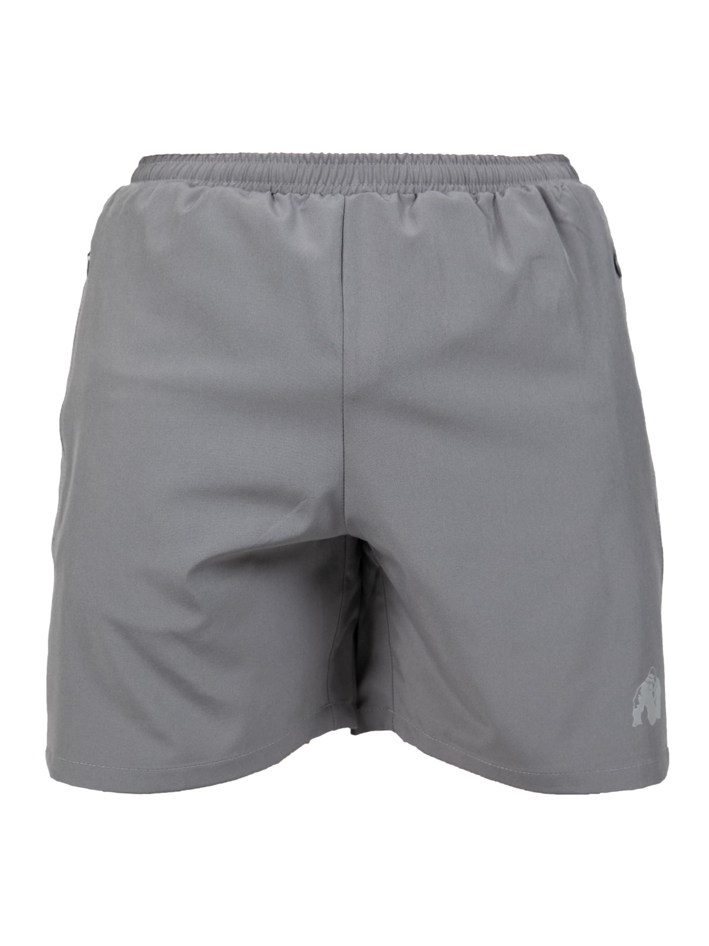 Gorilla Wear Sportshorta 'Lubec' in XXL in grau, Produktansicht