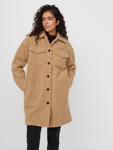 VERO MODA Between-seasons coat 'Kyliefilucca' in Brown: front