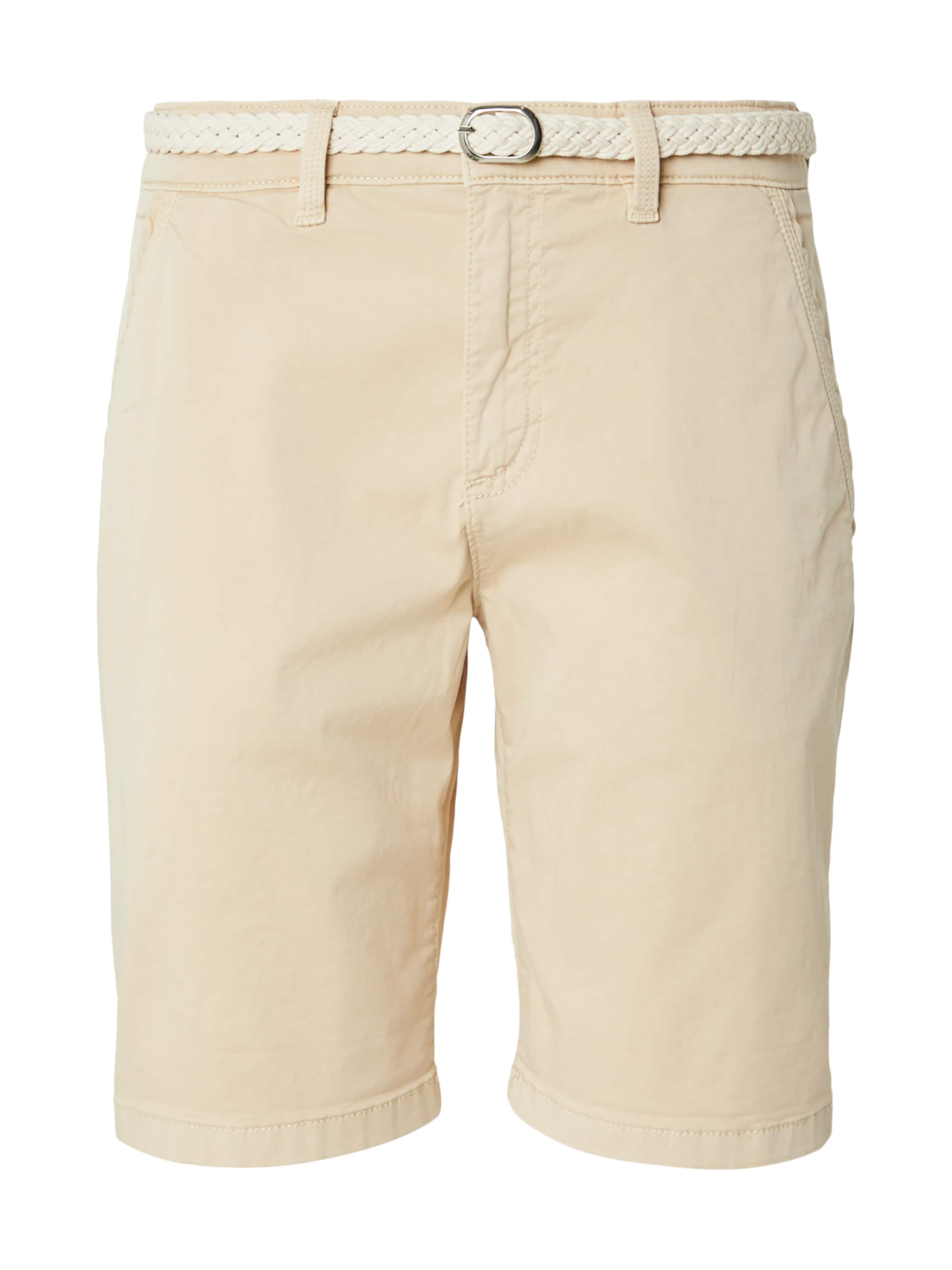 Pantalon chino s.Oliver en beige : devant