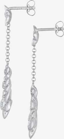 ELLI Ohrringe 'Blume' in Silber