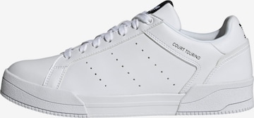 ADIDAS ORIGINALS Sneaker low 'Court Tourino' i hvid: forside