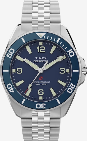 Montre à affichage analogique 'DeepWater Arctic' TIMEX en bleu : devant