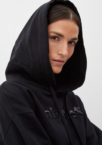 s.Oliver Sweatshirt in Schwarz