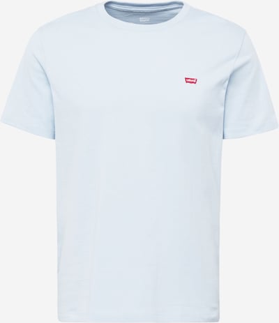 LEVI'S ® Shirt 'SS Original HM Tee' in hellblau / rot, Produktansicht