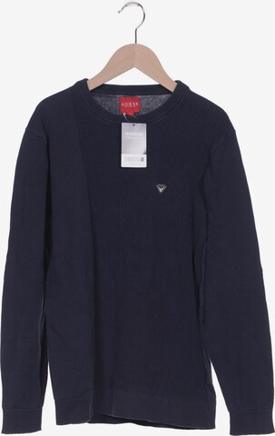 GUESS Sweater & Cardigan in M in Blue: front