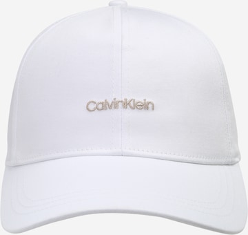 Cappello da baseball di Calvin Klein in bianco