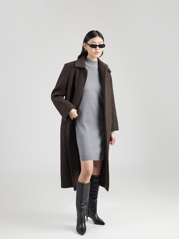 BOSS Orange Gebreide jurk 'C_Fabellan' in Zilver