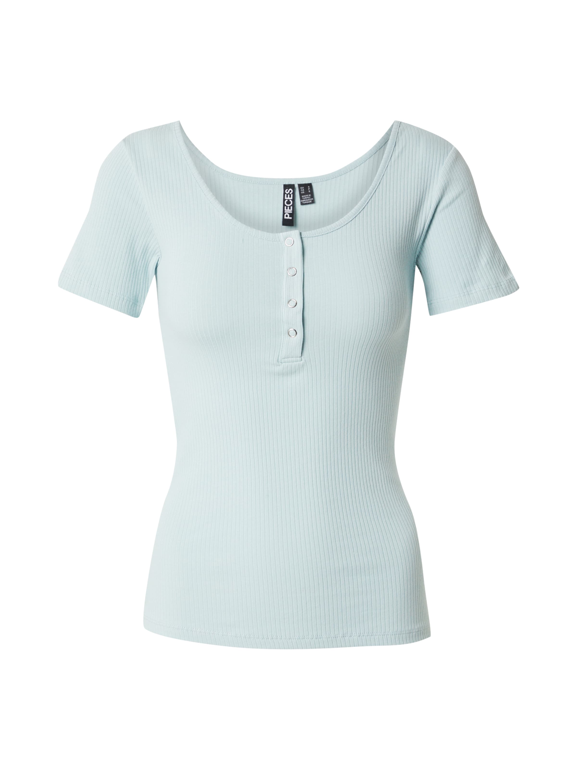 PIECES Shirt 'PCKITTE' in Blue: front