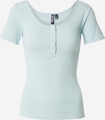 mėlyna PIECES Marškinėliai 'PCKITTE': priekis